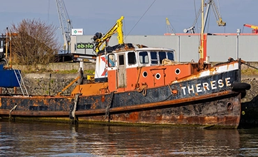 Rust on ships