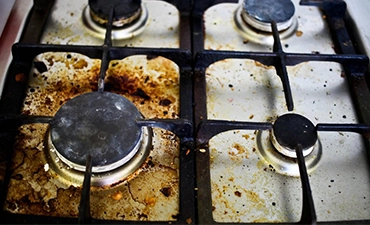 To clean kitchen oils