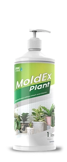 What are the benefits of using eco-friendly disinfectants like MoldEx Plant?