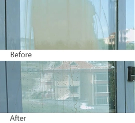 Long-lasting glass protection