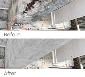 Durable concrete repair