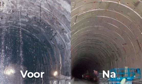 Hoe waterdicht je het dak van de tunnel?