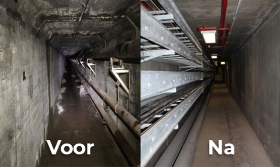 Hoe maakt u de kelder van de tunnel waterdicht?