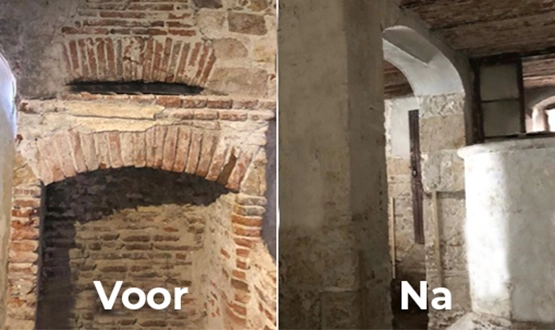 Hoe maakt u de kelder van historische gebouwen waterdicht?