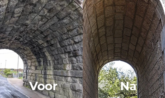 Hoe maakt u het dak van de historische tunnel waterdicht?