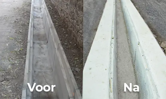 Hoe moet de fundering van de structuur voor de afvoer van het gebouw worden gedaan?