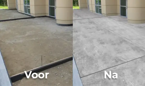 Hoe moet de fundering van de structuur voor de betonnen dilatatievoegen van het gebouw worden gedaan?