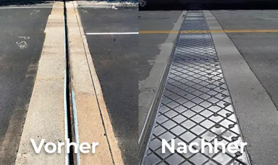 Wie führt man das Fundament der Struktur für die Betondehnfugen der Brücke aus?