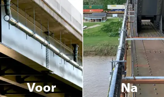 Hoe maak je de fundering van de structuur voor de afvoer van de brug?