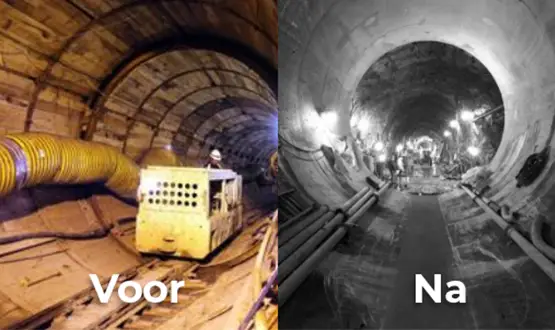 Hoe maak je de fundering van de structuur voor de afvoer van de tunnel?