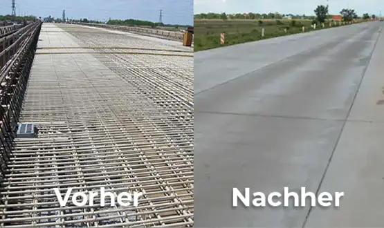  Wie erstellt man das Fundament der Struktur für die Vorbereitung des Straßenuntergrunds?