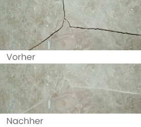 Flexible Steindichtung