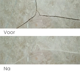 Flexibele steen waterdichting