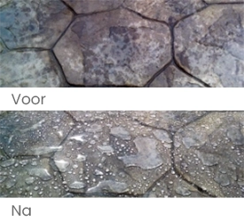 Effectieve waterdichting voor steen