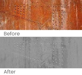 Pores in Steel
