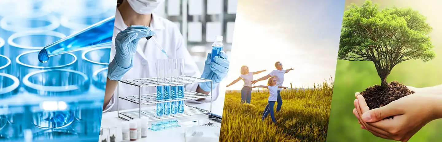 How does Logic Chemie contribute to innovation and sustainability? 