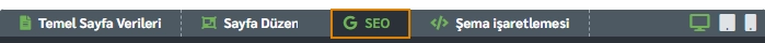 Ciriks Site Builder'da SEO ayarlarını güncelleme