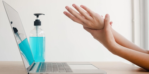 How effective are alcohol-free hand sanitizers?