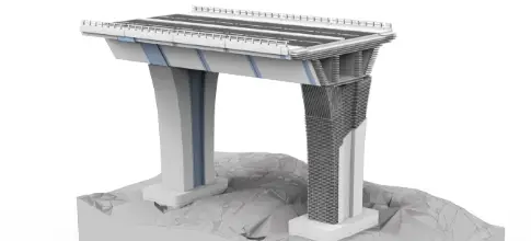 What is the method of Foundation insulation of structure for concrete expansion joints of bridge?