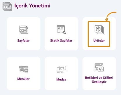Kodlama gerektirmeden ürünleri nasıl yönetip sergileyebilirsiniz