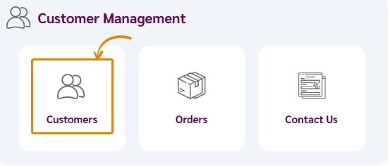 How to manage customer accounts and order history on an e-commerce website