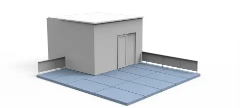 What is the method of Foundation insulation of structure for concrete Expansion joints of buildings ?