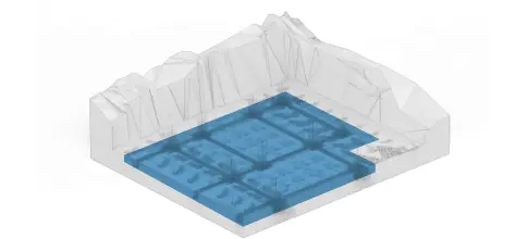 What is the method of Foundation insulation of structure for Pre-foundation of buildings ?