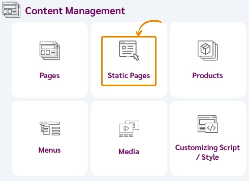 how to access the product management section on the Ciriks dashboard