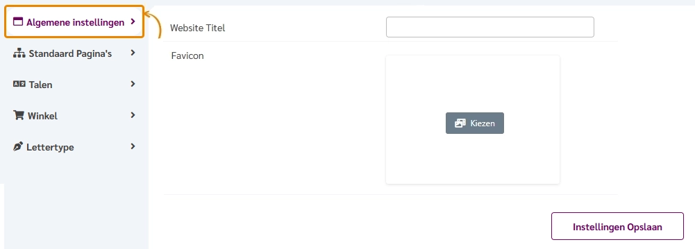 Hoe de websitekop, titel en favicon aanpassen voor SEO en branding