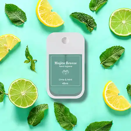 Virus-defense hand sanitizers for families with natural scent