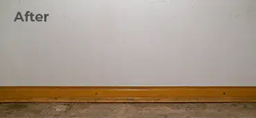 Nem tedavisinden sonra kuru duvar