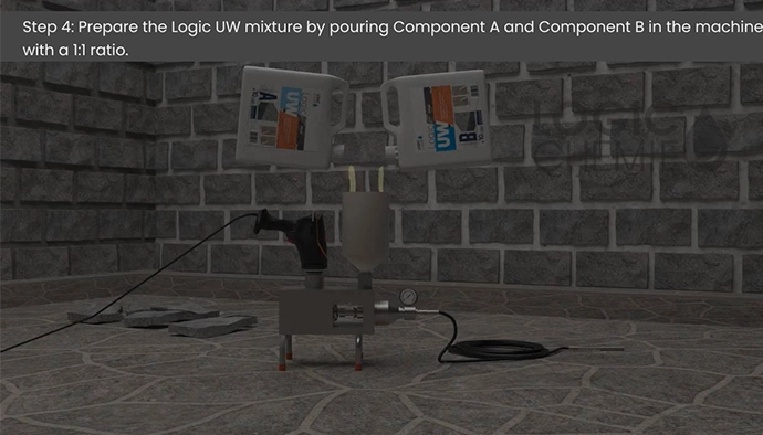 Waterproofing application video