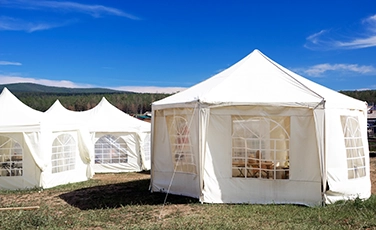 tent fabric cleaning