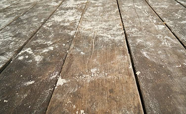 wood dirt cleaning