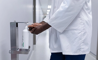hospital-grade disinfectant