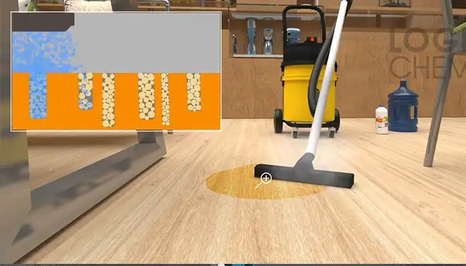 high-performance grease cleaner for porous surfaces